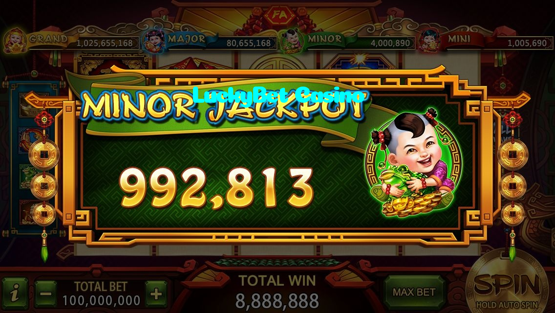 available types of LuckyBet Casino bet including pre-match live express and system bets